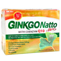 Ginkgo Natto With Coenzym Q10 New, hỗ trợ làm giảm tai biến mạch máu não