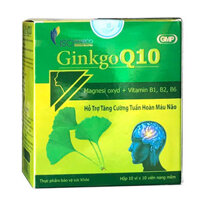 Ginkgo Q10, hỗ trợ tăng cường tuần hoàn máu não, phục hồi sau tai biến