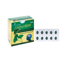GINKGO Q10 - HỖ TRỢ TĂNG CƯỜNG TUẦN HOÀN MÁU NÃO - NGĂN NGỪA TAI BIẾN ĐỘT QUỴ-TPCN