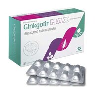 GINKGOTIN MAX Giúp tăng cường tuần hoàn não