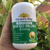 Ginko Biloba- Hỗ trợ cải thiện và tăng trí nhớ, sức khỏe não bộ