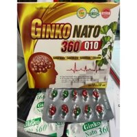 Ginko nato 360 Q10 hộp 100 viên