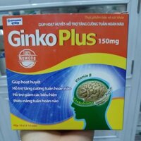 Ginko Plus 150mg ( hoạt huyết-tăng cường tuần hoàn não)