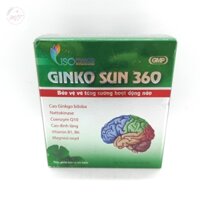 Ginko Sun 360 Hộp 10 vỉ x 10 viên