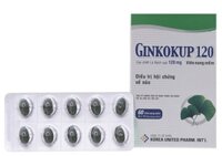 Ginkokup 120mg H/60 viên (Thuốc tăng cường tuần hoàn não)