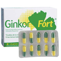 Ginkor Fort, dùng cho người suy tĩnh mạch bạch huyết, trĩ cấp