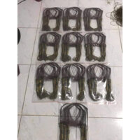 giò bẫy gà rừng chân đồng cáp se 4-bộ 20 cái