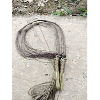 giò bẫy gà rừng chân đồng khoan 3 lổ khoen inox đúc giò đón màu cỏ khô