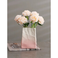 giỏ cắm hoa bằng sứ hình chiếc túi siêu xinh