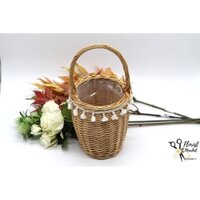 Giỏ Cắm Hoa hình Trống