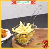 Giỏ Chiên Chip 8 Món Cho Khoai Tây Chiên Gà Ngón Hành Tây Nhẫn Tôm - Nitrogen071