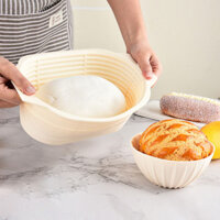 Giỏ chống bánh mì bằng silicon Bát nướng bột chua có thể gập lại Đồ dùng làm bánh mì thủ công có thể tái sử dụng cho thợ làm bánh