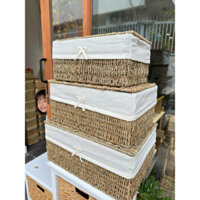 Giỏ cói trang trí phòng,giỏ đựng đồ chơi trẻ em,giỏ đựng quần áo bẩn,hộp chữ nhật,sọt cói,khay nhựa,sọt rác,giỏ mây,lục