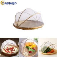 Giỏ dệt Lưới chống muỗi Giỏ đựng trái cây và rau củ [chamer]