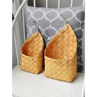 Giỏ dệt Mục vụ treo tường Giỏ hoa