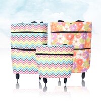 Giỏ Đi Chợ, Giỏ Để Đồ Gấp Gọn Thành Túi Xách Nhỏ Tiện Lợi Thông Minh Dễ Sử Dụng.