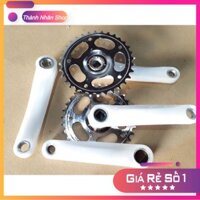 Giò đĩa sắt bọc nhựa xe đạp Asama Martin Mini