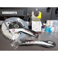 Giò dĩa Vision Trimax Carbon TT Crankset 53/39T 170mm 130 BCD N10 Triathlon BB30 Road