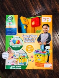 Giỏ đồ chơi LeapFrog Count-Along Basket and Scanner