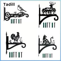 Giỏ đựng cây treo Giá đỡ sắt chắc chắn với ốc vít Đồ chơi động vật đa năng để sử dụng ngoài trời trong nhà Lắp ráp đơn giản