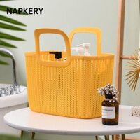 Giỏ đựng đồ bằng nhựa NAPKERY, Giỏ đựng đồ giặt dung tích lớn di động, Giỏ đựng đồ nhà bếp bằng nhựa đa chức năng Giỏ đựng trái cây