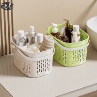 Giỏ đựng đồ bằng nhựa tối giản hiện đại dành cho trái cây, rau củ và mỹ phẩm