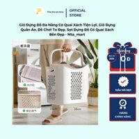 Giỏ Đựng Đồ Đa Năng Có Quai Xách Tiện Lợi, Giỏ Đựng Quần Áo, Đồ Chơi To Đẹp, Sọt Đựng Đồ Có Quai Xách Bền Đẹp - Mta_mart
