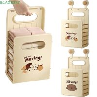Giỏ đựng đồ giặt có thể gập lại BLAZESKY, Cốc hút rỗng Thùng đựng quần áo bẩn, Vòng bi chịu tải lớn hiện đại có thể tháo rời Hộp đựng đồ treo tường có thể tái sử dụng hộ gia đình