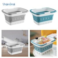Giỏ đựng đồ giặt gấp có lỗ thoát nước Thùng đựng đồ giặt