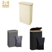 Giỏ đựng đồ giặt Giỏ đựng quần áo có nắp Giỏ đựng đồ đa chức năng Hộp đựng quần áo dung tích lớn cho phòng ngủ