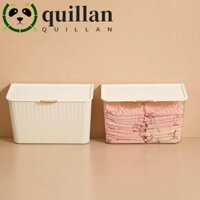 Giỏ đựng đồ lót QUILLAN, Hộp đựng đồ lót bằng nhựa chống thấm nước, Hộp đựng đồ lót trong suốt chống bụi treo tường đa chức năng Phòng tắm