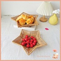 Giỏ đựng đồ mây giả Boom cho phòng khách và không gian làm việc Sắp xếp đồ ăn nhẹ