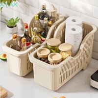 Giỏ đựng đồ nhà bếp XYAX Màu be gia đình di động