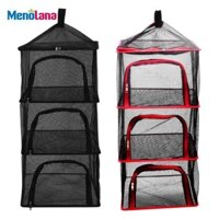 Giỏ đựng đồ tiết kiệm không gian bằng lưới sấy gấp để câu cá ngoài trời trong nhà