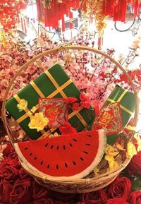 Giỏ đựng quà Tết