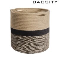 Giỏ đựng quần áo bẩn bằng dây thừng đan độc đáo tiện dụng
