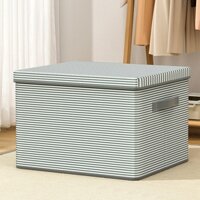 Giỏ Đựng Quần Áo Có Nắp, Thùng Đựng Quần Áo Gấp Gọn Đa Năng