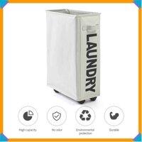 Giỏ Đựng Quần Áo Máy Giặt đựng vật dụng gia đình Có Bánh xe Basket Japan ⚜️SimonShop⚜️