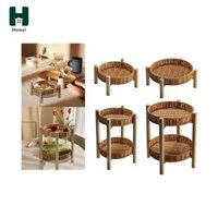 Giỏ đựng rau củ Homyl Mây có thể tháo rời Khay đựng mây mộc mạc có thể tháo rời