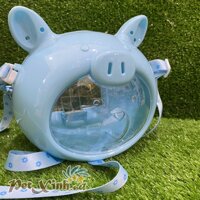 Giỏ đựng thú cưng mặt heo (đựng thú nhỏ)