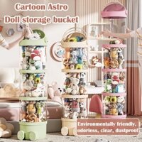 Giỏ Đựng Thú Nhồi Bông Trong Suốt Có Khóa Kéo Tiện Dụng