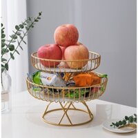 Giỏ Đựng Trái Cây Hình Tròn  23x12.5x17.5cm