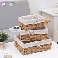 Giỏ đựng trái cây/đồ ăn vặt đan bằng tay sử dụng tiện lợi cho gia đình