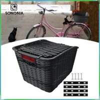Giỏ đựng xe đạp SONONA Xe đạp phía sau cho nữ Giỏ đựng chó cho