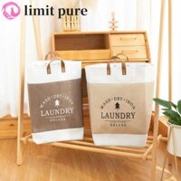 Giỏ giặt bằng vải PURE GIỚI HẠN có tay cầm Đồ lặt vặt đa chức năng