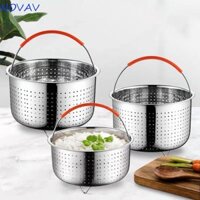 Giỏ hấp NOVAVIBE Phụ kiện nồi bền bằng thép không gỉ cho rau quả Trứng Nồi hấp cơm điện chống bỏng chống rỉ sét