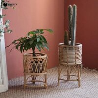 Giỏ hoa CAEIORE, có chân đế hoa Ins, Giá đỡ cây trồng có dây buộc Giá đỡ giỏ hoa