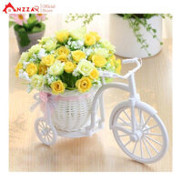 Giỏ hoa hồng hungary gắn xe đạp để bàn trang trí GH-20