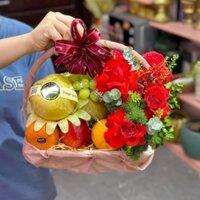 giỏ hoa quả, giỏ trái cây biếu rẻ đẹp