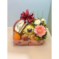 Giỏ hoa quả, giỏ trái cây đi biếu lịch sự